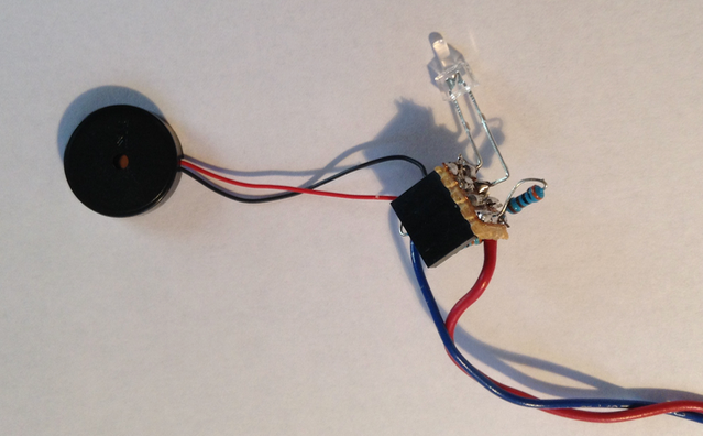 three-way mini circuit board with connector