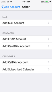Add Other Account