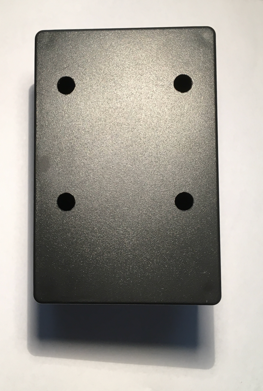Holes in back of box