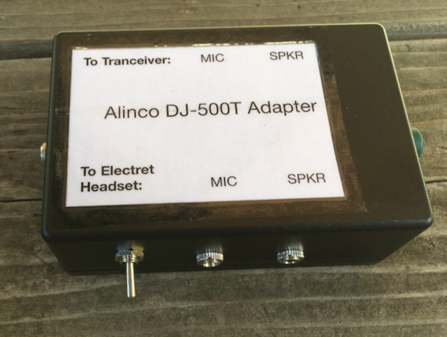 DJ-500T Adapter