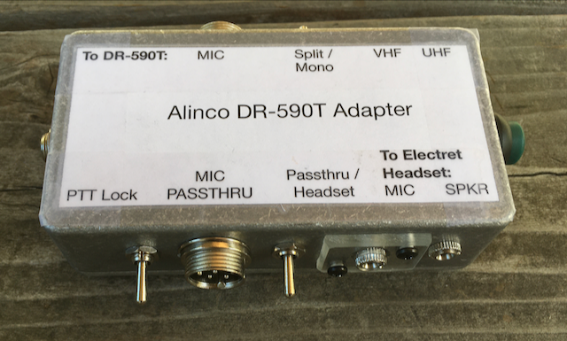 Alinco DR-590T Adapter