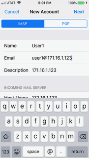 More Mail info - top