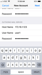 More Mail info - bottom