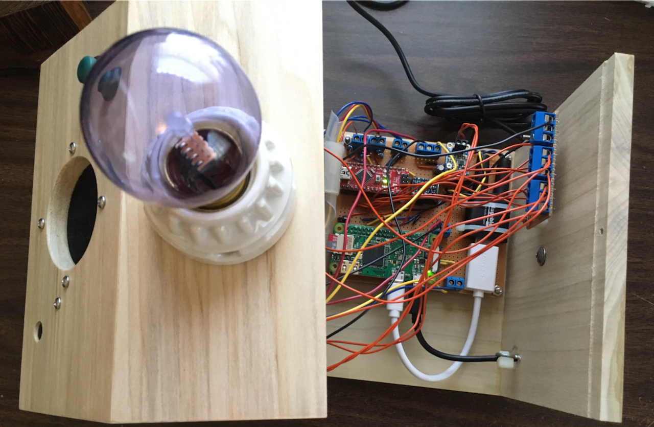 Inside of Lamp Box