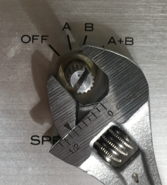 front panel nuts