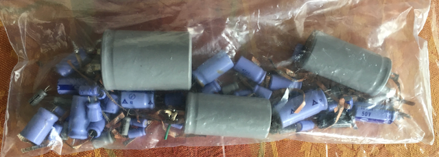 removed capacitors