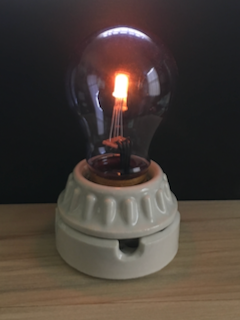 RGB LED showing orange