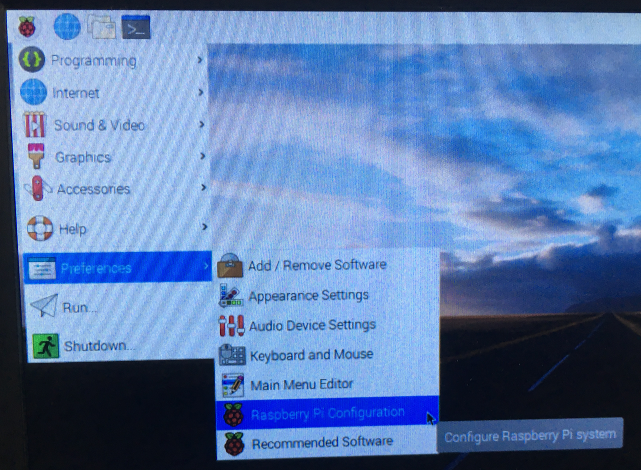 Raspberry Pi prefs