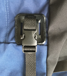 Tab with strap