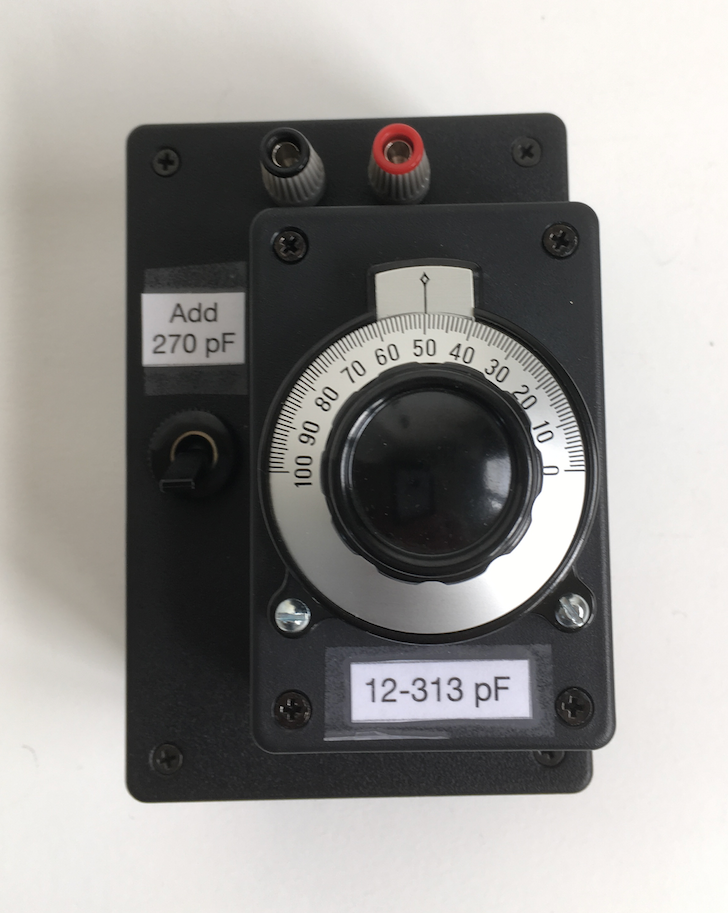 Variable capacitor unit