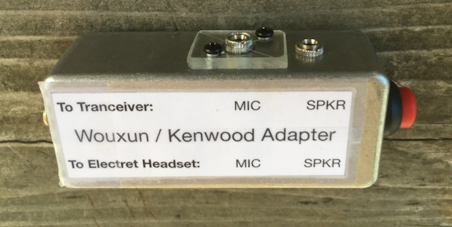 Wouxon KG-805G Adapter