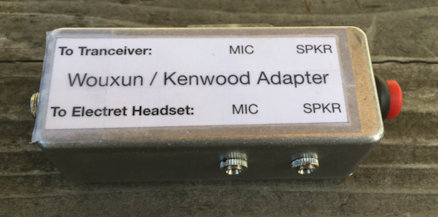 Wouxon KG-805G Adapter
